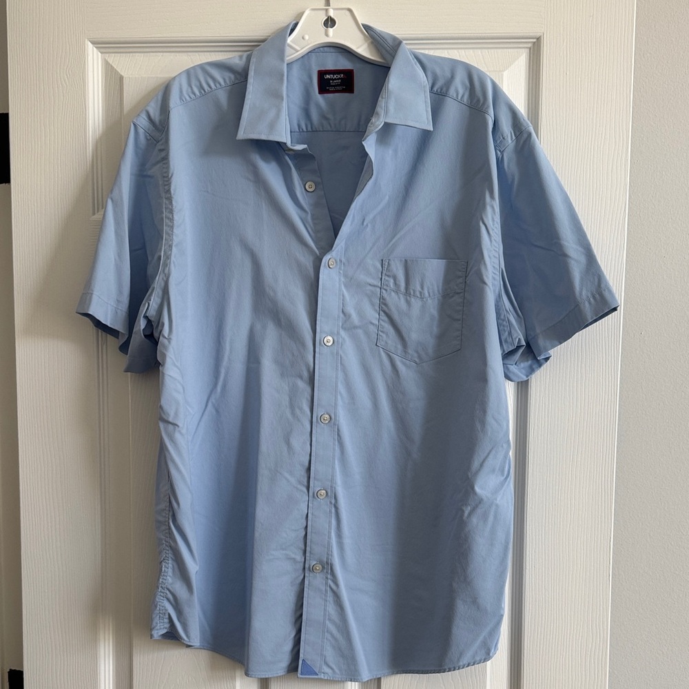 UNTUCKit Sky Blue Men's Casual Shirt